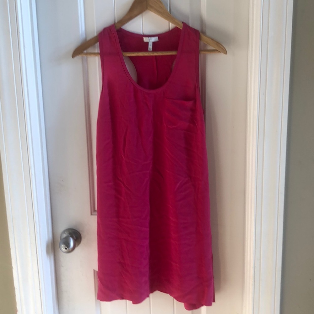 Joie silk t-shirt dress XS